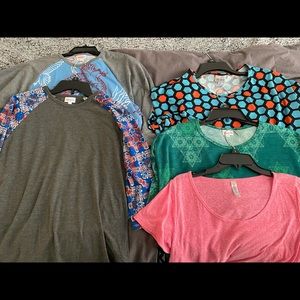 LulaRoe tops(5) Sz M